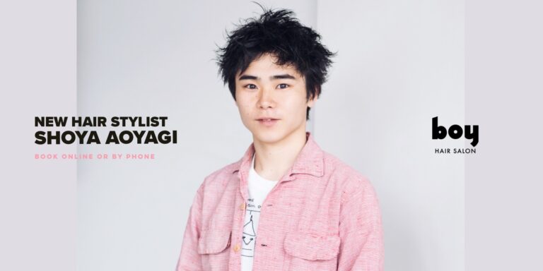 【新スタイリスト誕生】青柳翔也がスタイリストデビューしました